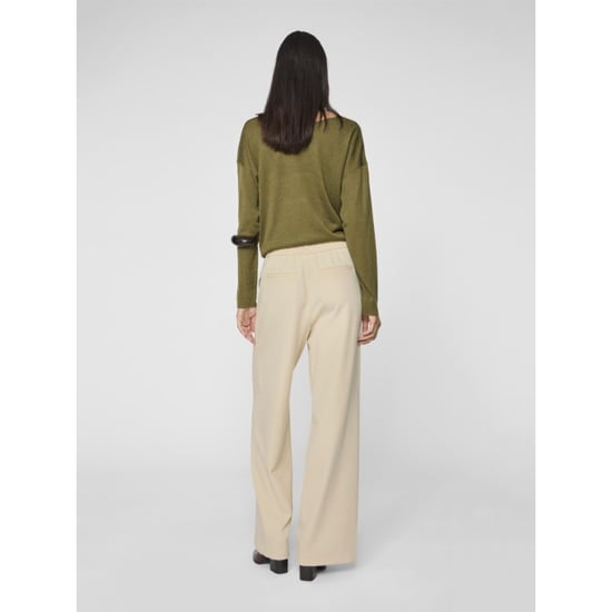 Vila Vivarone hw wide pant noos zand - Image 2