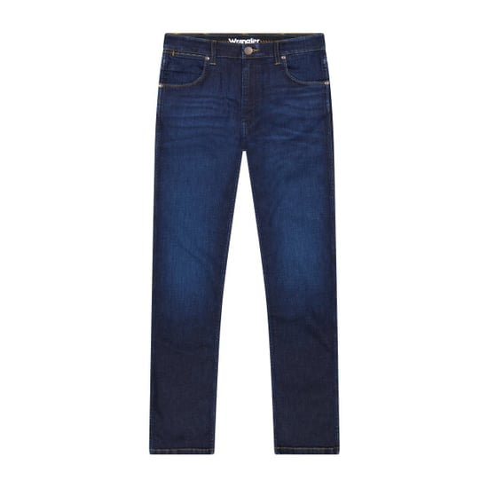 Wrangler Greensboro heren regular straight-fit jeans rustic navy - Image 3