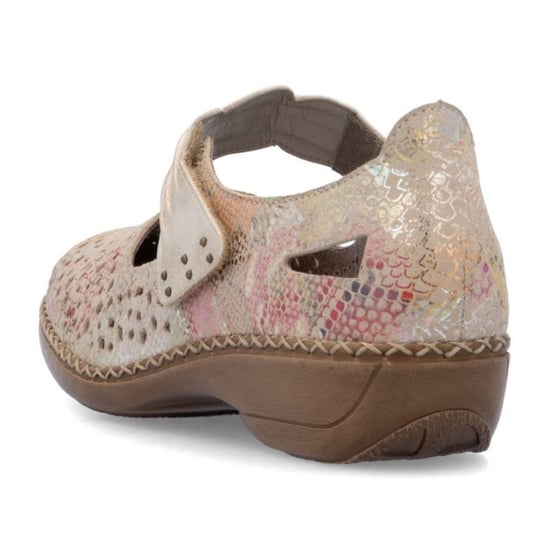 Rieker 41399 92-beige multi-muschel - Image 4