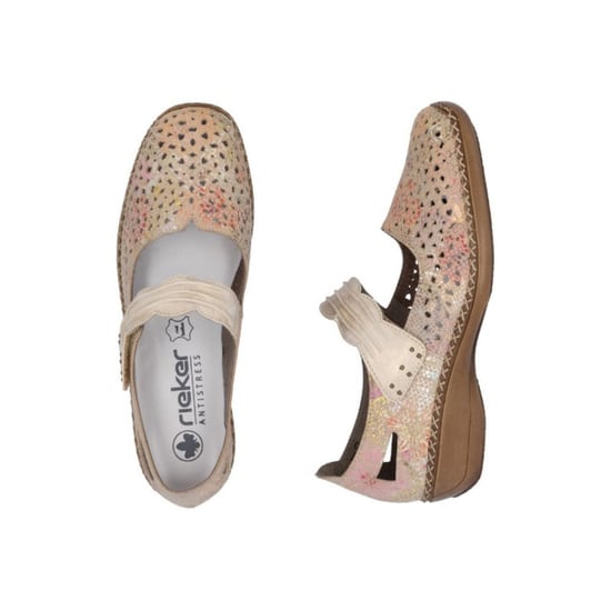 Rieker 41399 92-beige multi-muschel - Image 5