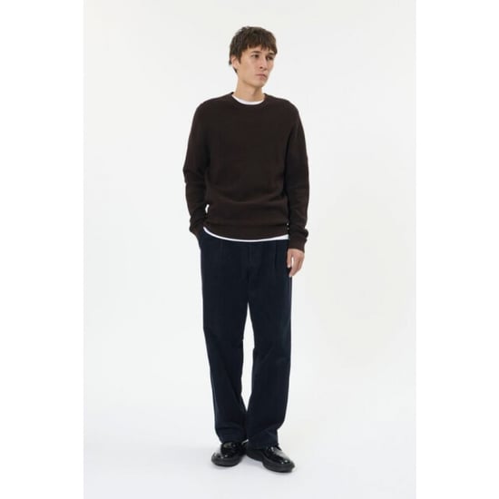 Matinique 30207195 lagoon 190912 chocolate brown -  heren trui met  crew neck - Image 3