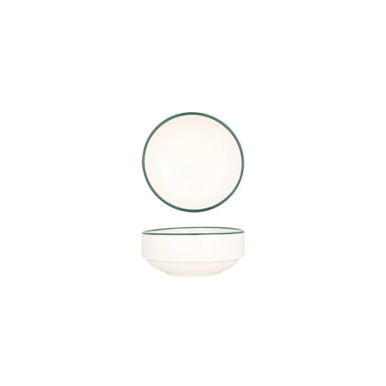 Rinart Serveerschaal green edge porselein 10 cm (200cc) set van 2 - Image 1
