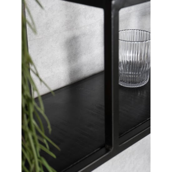 Home67 Wandkast huub mangohout 73 x 73 x 21 cm - Image 3