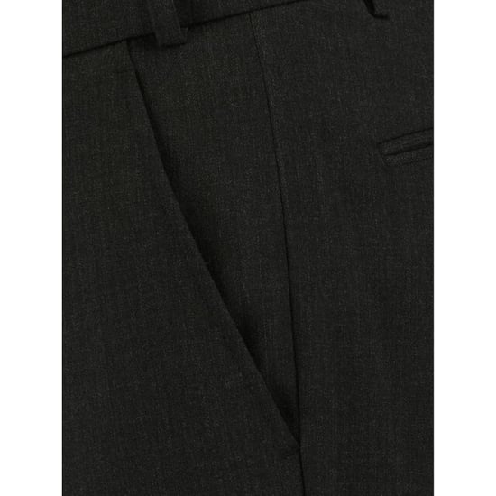 Bos Bright Blue Wollen pantalon wolmix pantalon antraciet 09.a.110/5611 - Image 3