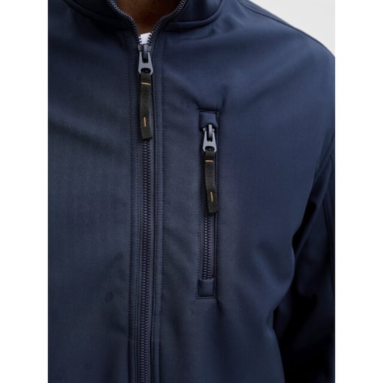 Jack & Jones Jjeparker sofshell bomber navy - Image 4
