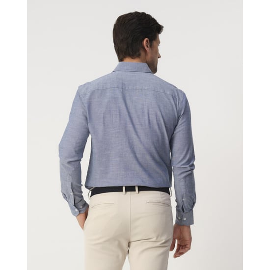 Campbell Casual overhemd donker - Image 4
