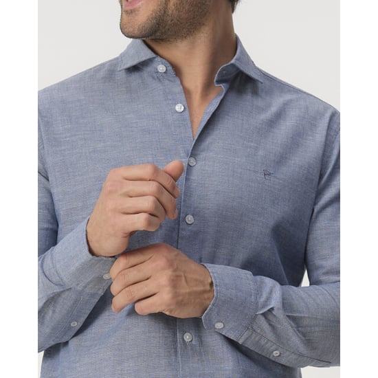 Campbell Casual overhemd donker - Image 5