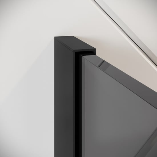 Badplaats Douchewand rizani 120 x 200 cm zwart – inloopdouche 8 mm - Image 2