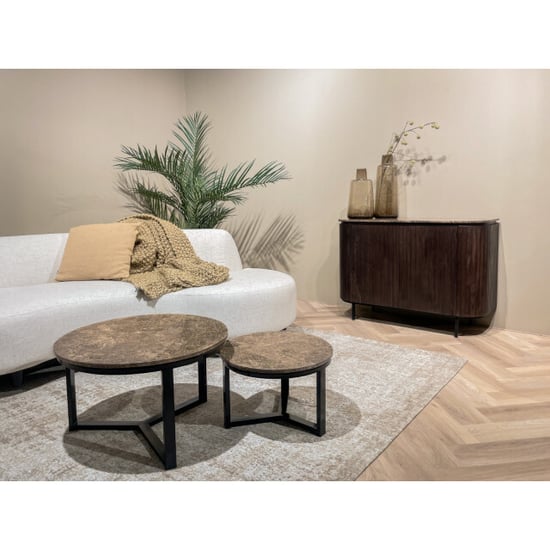 Livingfurn salontafel senna emperador 60cm marmer - Image 2