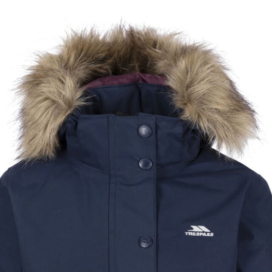 Trespass Girls Astound TP50 Vattentät jacka (Marin) - Image 3