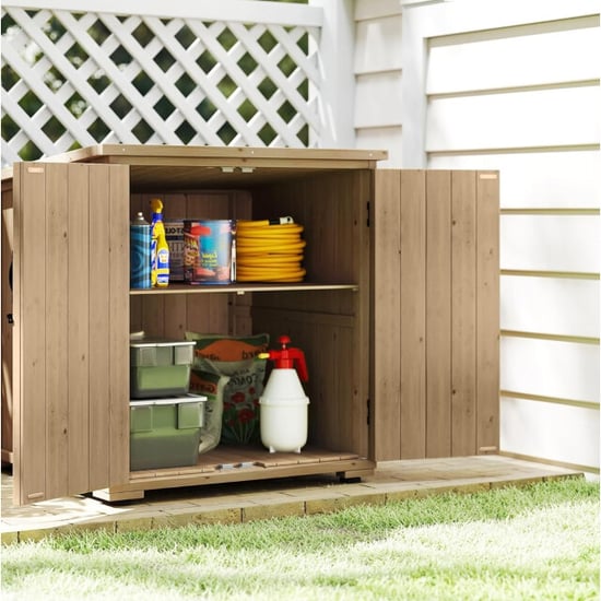 4goodz Tuinkast dubbele deuren en deksel 77,5x88x90 cm - - Image 5