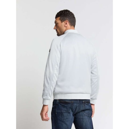 No Excess Jacket short fit sealed knitted mix chalk - Image 3