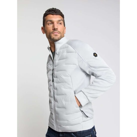 No Excess Jacket short fit sealed knitted mix chalk - Image 5