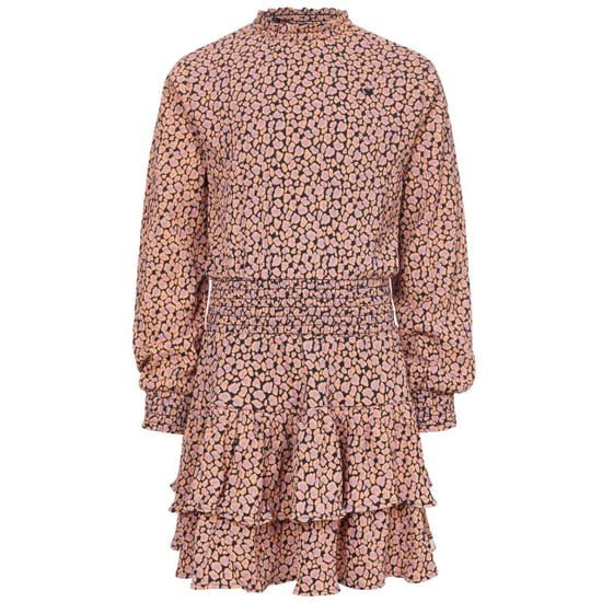 Looxs Revolution Jersey jurk krinkel katoen bleu leopard voor meisjes in de kleur - Image 5