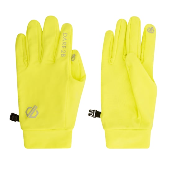 Dare 2B Unisex Adult Cogent II Cycling Gloves (Fluorescent Yellow) - Image 2