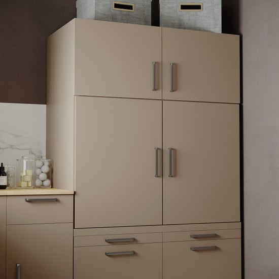 Wasophoogte Wasmachine kast deur module z15 perle taupe - Image 4