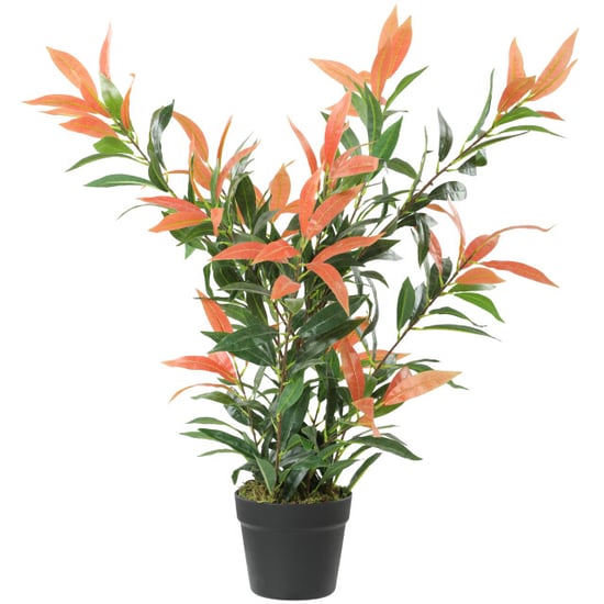 4goodz Kunstplant glansmispel photinia met 300 bladeren 90 cm - Image 1