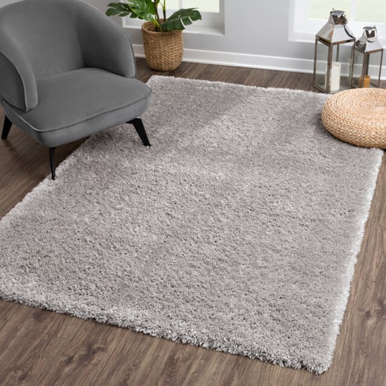 Muratap Porto soft fluffy vloerkleed hoogpolig effen 140x200 cm - Image 1