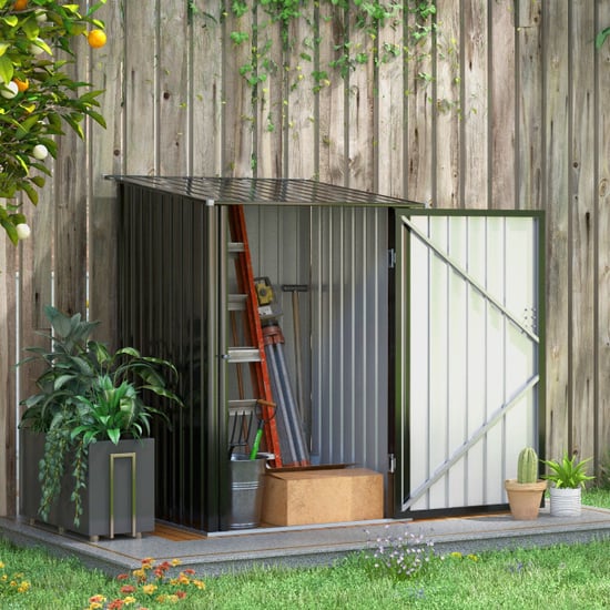 4goodz Tuinhuis van metaal 0.92 m² metalen tuinhuisje voor balkon en terras - - Image 4