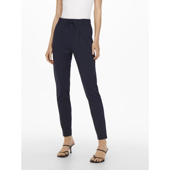 Only Onlpoptrash easy colour pant pnt no. blackbalsam greennight sky via navy - Image 4
