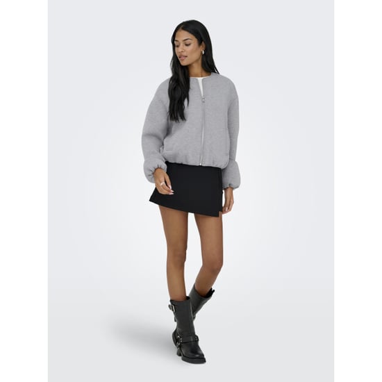 Only onlellie scuba jacket 15344567 medium grey melange - Image 3