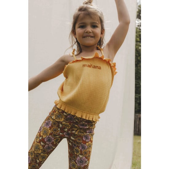 Looxs Revolution Jersey topje spaghettibandjes voor meisjes in de kleur - Image 4