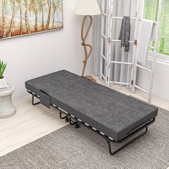 4goodz Opklapbaar logeerbed 1 persoons met wielen tot 150 kg 190x80 cm - Image 2