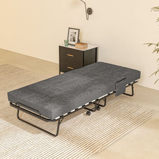 4goodz Opklapbaar logeerbed 1 persoons met wielen tot 150 kg 190x80 cm - Image 3