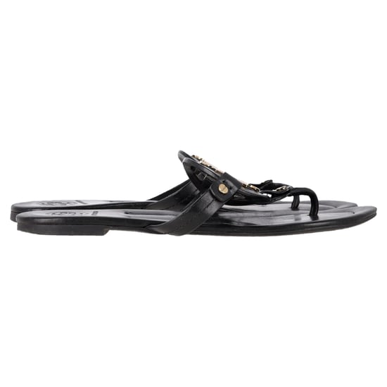 Tory Burch Miller Soft Sandals in Black Leather - Image 1
