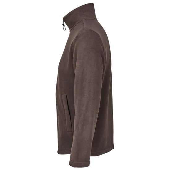 SOLS Unisex Microfleece Jas voor volwassenen (Donkere chocolade) - Image 3