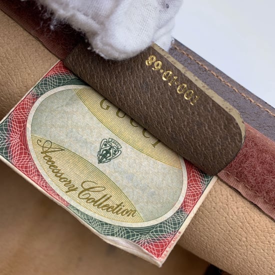 Gucci Vintage stoffen clutch Ophidia - Image 5