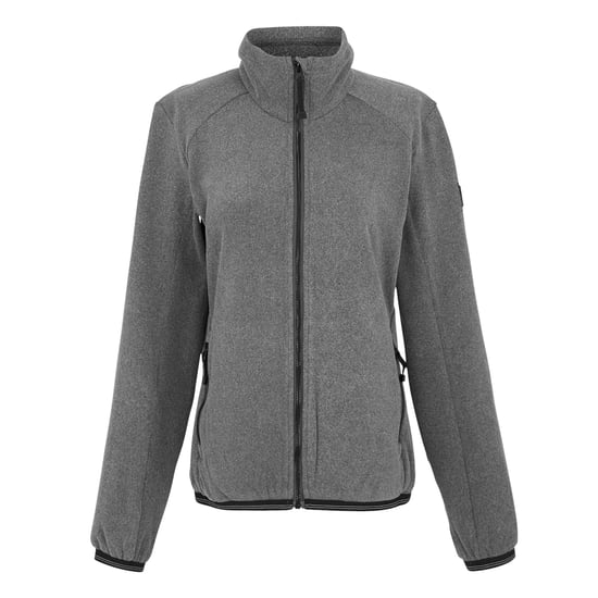 Regatta Bayhill Fleecejacka med dragkedja, dam/damer (Seal Grey) - Image 1