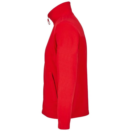 SOLS Unisex Microfleece Jas voor volwassenen (Rood) - Image 3