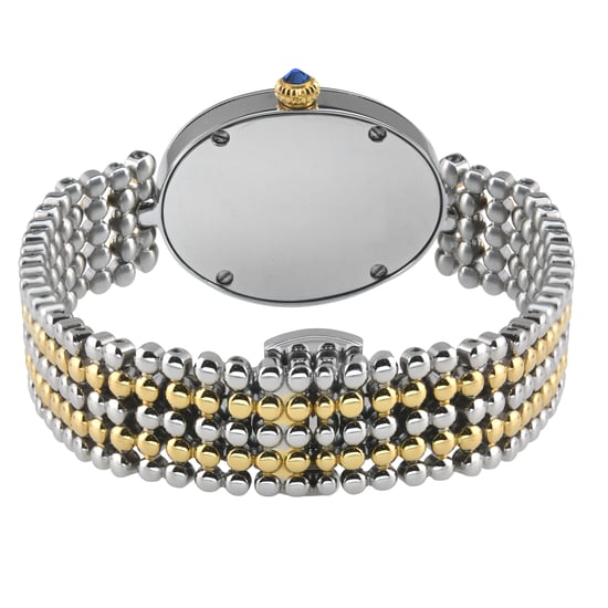 GV2 Piazza Navona Women's Swiss Quartz 316L Stainless Steel Silver/White Dial Two tones SS/ IPYG Bracelet Watch - Image 2