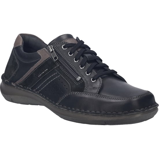 JOSEF SEIBEL Men Low shoe New Anvers 87 in black - Image 1