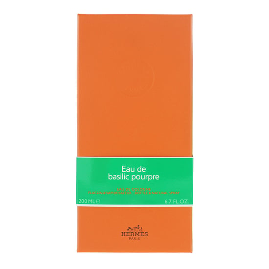 Hermes Eau De Basilic Pourpre Eau de Cologne 200ml Spray Unisex - Image 3