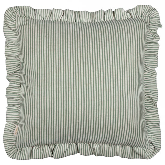 Wylder Martha Ruffle Embroidered Ruffle Polyester Filled Cushion - Image 2