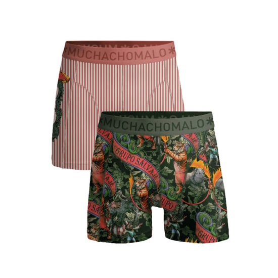 Muchachomalo Jongens 2-pack boxershorts circus animals - Image 2