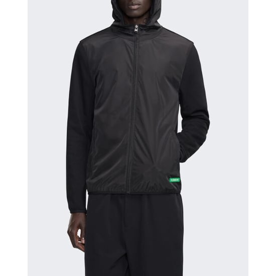 Flaneur Homme Heren badge technical zip-up - Image 2