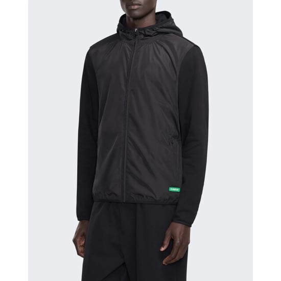 Flaneur Homme Heren badge technical zip-up - Image 3