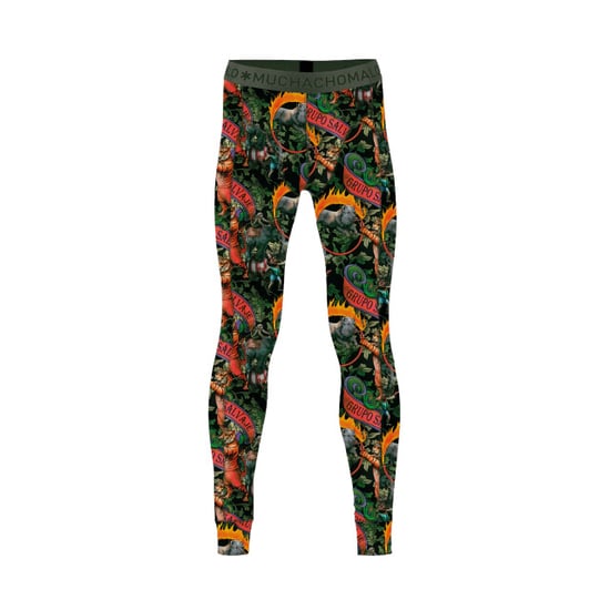 Muchachomalo Heren 1-pack long john circus animals - Image 2