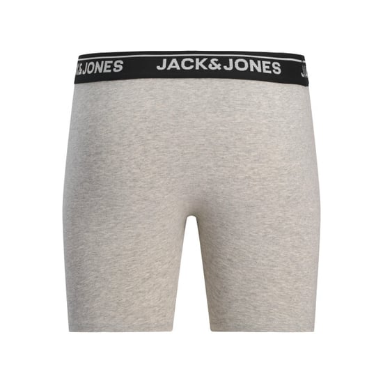 Jack & Jones Heren boxershorts lange pijp jachenry boxer briefs 3-pack grijs/zwart - Image 4