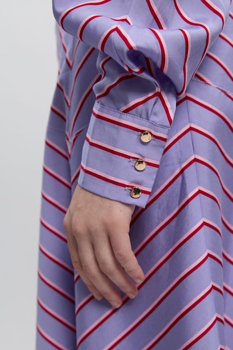 Cotton Stripe Tailored Shirt - Image 3