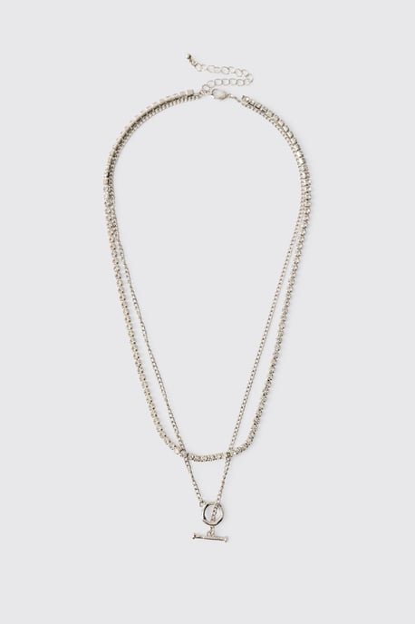 Toggle Layered Necklace - Image 1