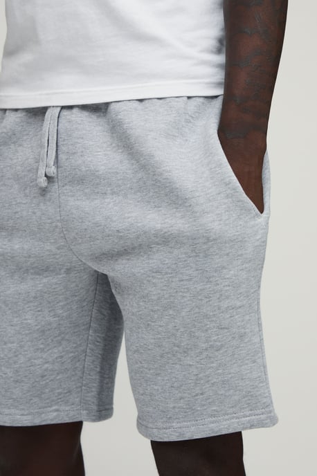 Basic Slim Fit Jersey Short - Image 3