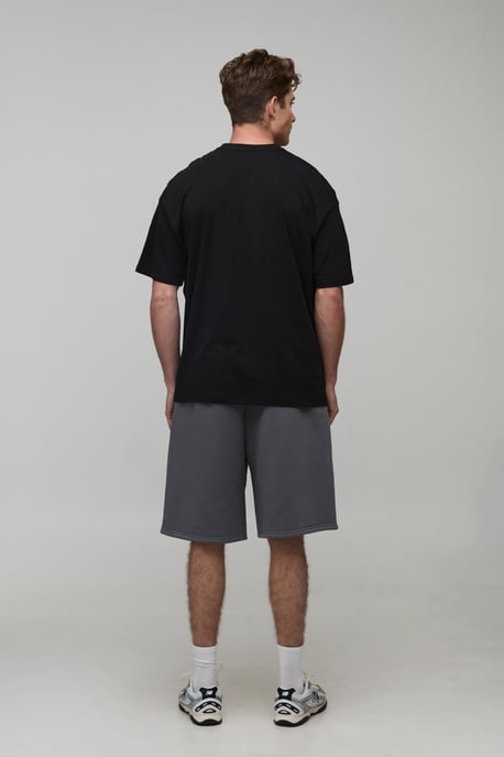 Basic Baggy Fit Jersey Short - Image 2