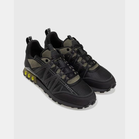 Men's Cruyff Fearia Hex-Tech Trainers in olive - Image 3
