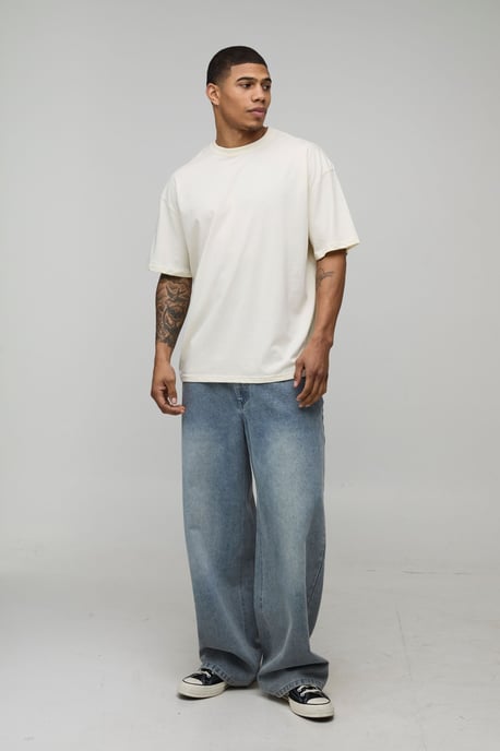 Oversized Linkin Park License Printed T-Shirt - Image 4