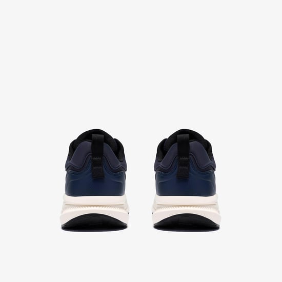 Bolham Lace Navy Knit Trainers - Image 5