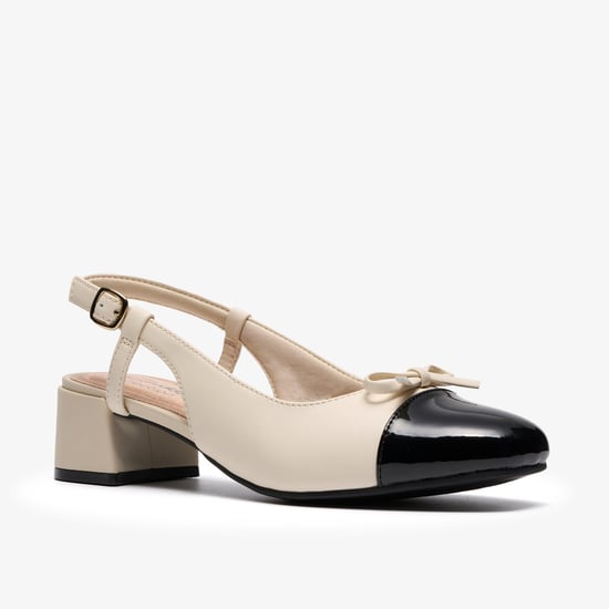 Iridessa Sling Cream Multi Shoes - Image 4